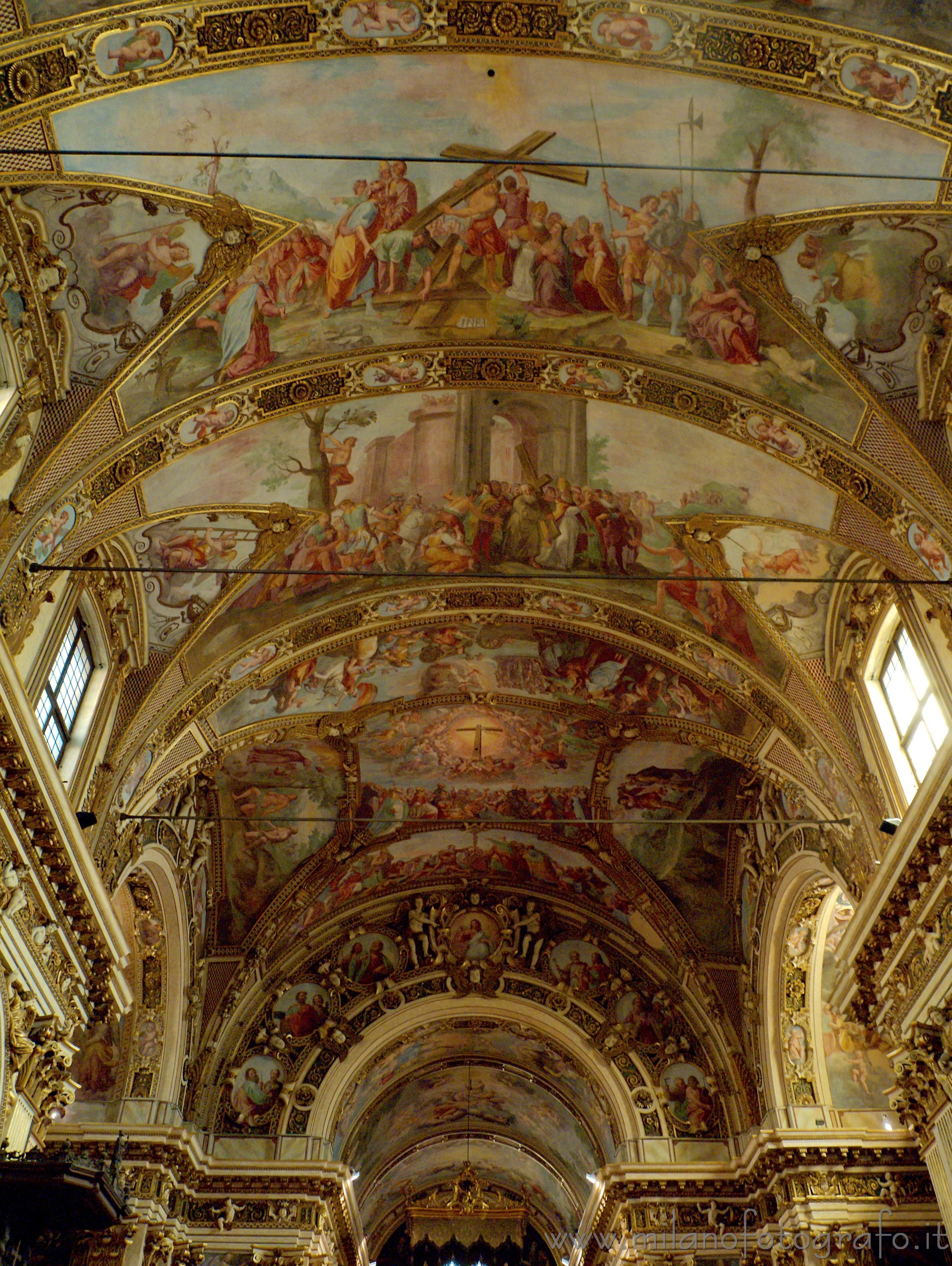 Milano - Volta della navata della Chiesa di Sant'Antonio Abate